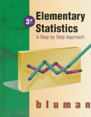 Imagen de archivo de Elementary Statistics : A Step-by-Step Approach a la venta por Better World Books