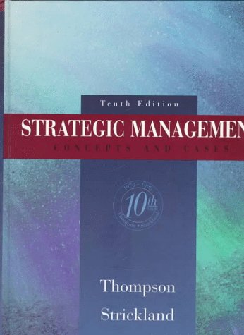 Stock image for Strategic Management: Concepts and Cases for sale by BookHolders