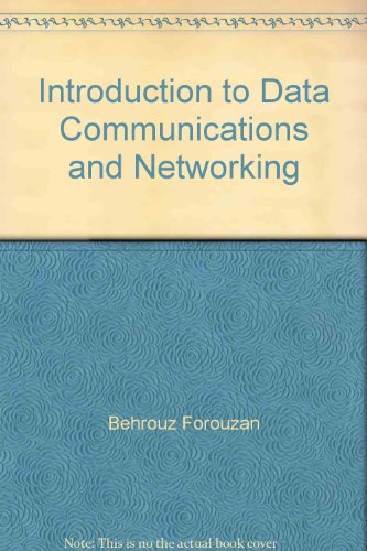 9780256239157: Introduction to Data Communications and Networking