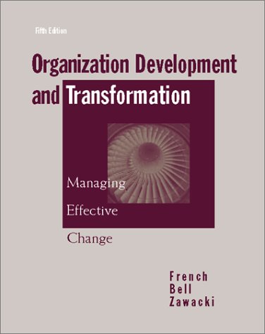 Beispielbild fr Organization Development and Transformation: Managing Effective Change zum Verkauf von Zoom Books Company