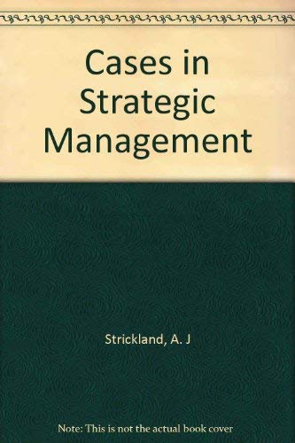 9780256241488: Cases in Strategic Management