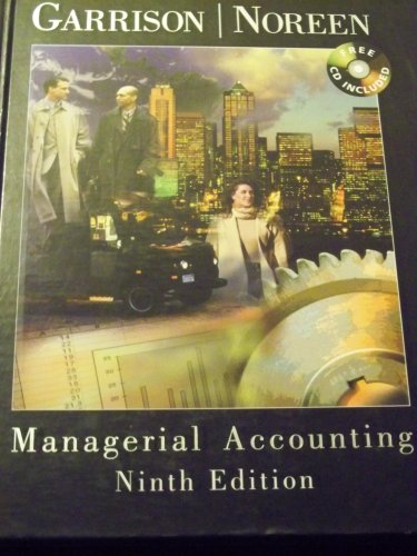 9780256260731: Managerial Accounting