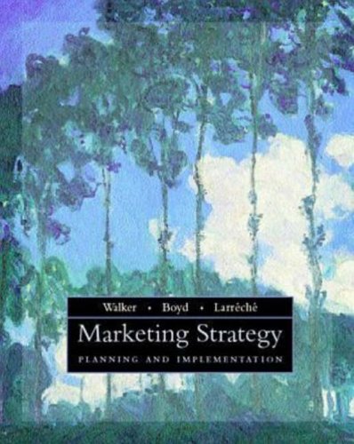 9780256261189: Marketing Strategy: Planning and Implementation