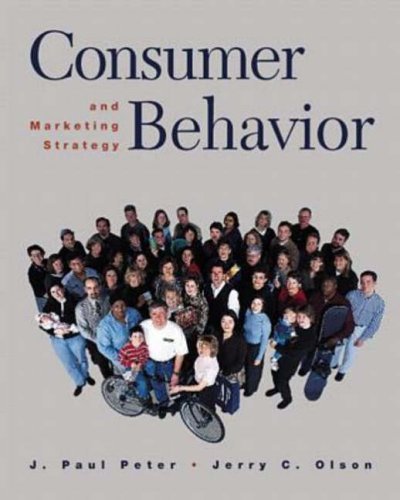 Consumer Behavior and Marketing Strategy (9780256261905) by Peter, J. Paul; Olson, Jerry