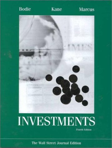 Investments (9780256261929) by Zvi Bodie; Alex Kane; Alan J. Marcus