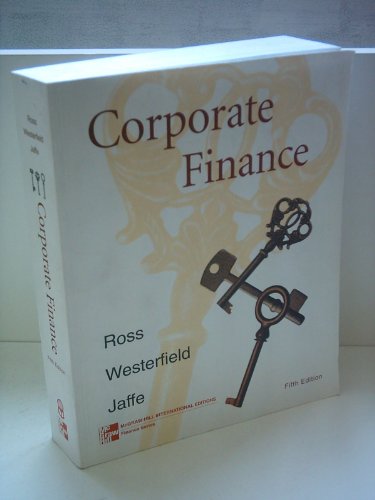 Imagen de archivo de Solutions Manual for Corporate Finance a la venta por Austin Goodwill 1101