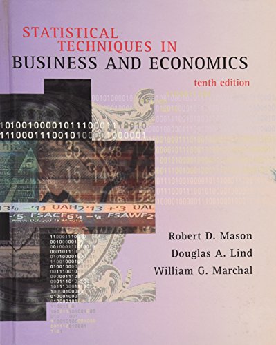 Stock image for Statistical Techniques In Business And Economics for sale by WorldofBooks