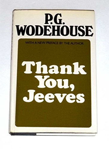 Stock image for Thank You, Jeeves for sale by Raritan River Books