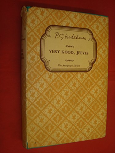 Stock image for Very Good, Jeeves for sale by WorldofBooks