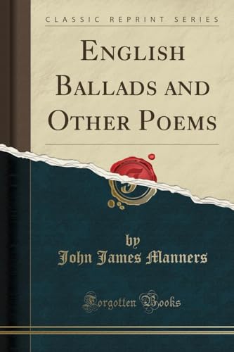 Stock image for English Ballads and Other Poems Classic Reprint for sale by PBShop.store US
