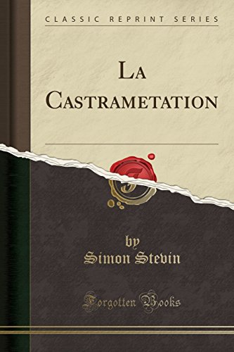 Stock image for La Castrametation Classic Reprint for sale by PBShop.store US