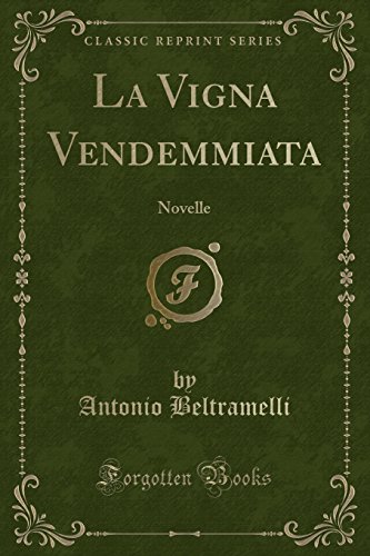 Stock image for La Vigna Vendemmiata for sale by PBShop.store US