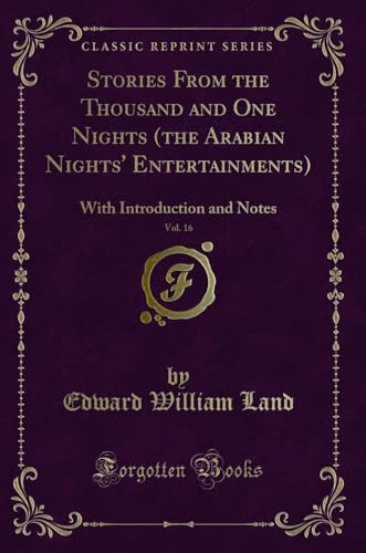 Beispielbild fr Stories From the Thousand and One Nights (the Arabian Nights' Entertainments) zum Verkauf von Forgotten Books