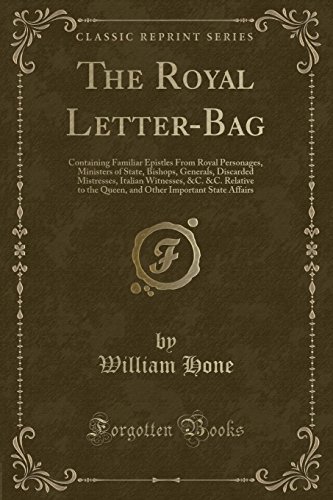 Imagen de archivo de The Royal Letter-Bag a la venta por PBShop.store US