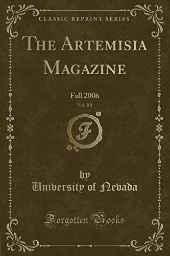 Stock image for The Artemisia Magazine, Vol. 101 for sale by PBShop.store US