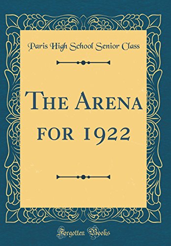 Stock image for The Arena for 1922 Classic Reprint for sale by PBShop.store US