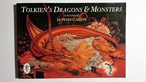 Imagen de archivo de Tolkien's Dragons and Monsters : A Book of 20 Postcards. LONDON : 1993. a la venta por Rosley Books est. 2000