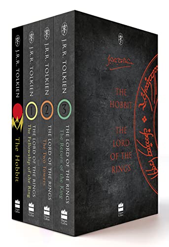 9780261103566: Tolkien 4 book boxed set (The Hobbit, The Fellowship of the Ring, The Two Towers, The Return of the King)