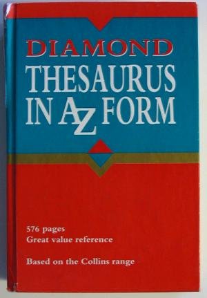 Beispielbild fr Diamond Thesaurus: A-Z Format zum Verkauf von AwesomeBooks