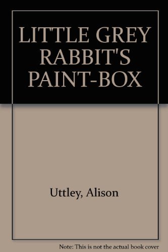 Stock image for LITTLE GREY RABBITS PAINT-BOX for sale by Reuseabook