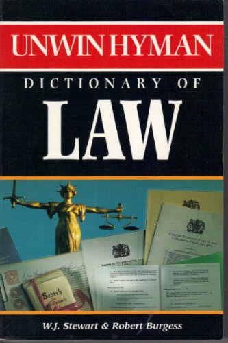 9780261672185: Dictionary of Law