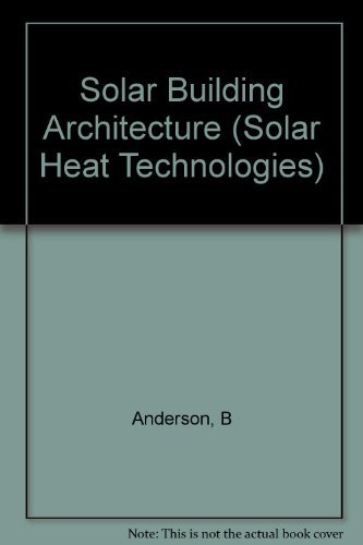 Beispielbild fr Solar Building Architecture zum Verkauf von Better World Books
