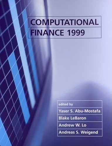 Beispielbild fr Computational Finance 1999 zum Verkauf von Iridium_Books