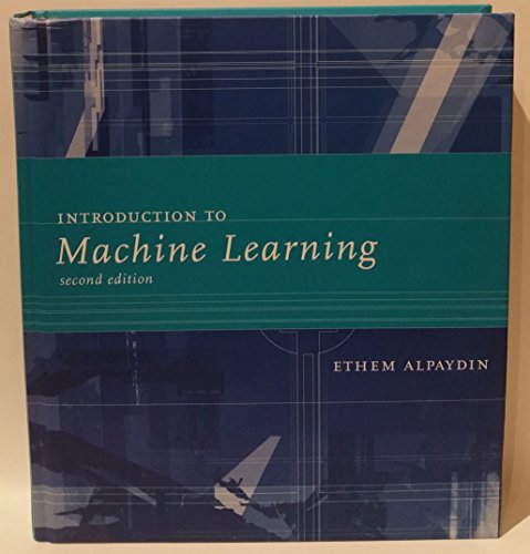 Imagen de archivo de Introduction to Machine Learning (Adaptive Computation and Machine Learning series) a la venta por SecondSale