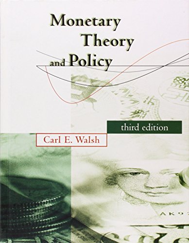 Imagen de archivo de Monetary Theory and Policy (The MIT Press) a la venta por SecondSale
