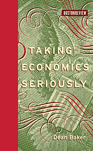 Imagen de archivo de Taking Economics Seriously a la venta por Better World Books