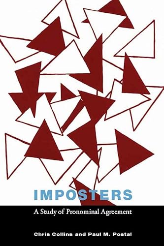 9780262016889: Imposters: A Study of Pronominal Agreement