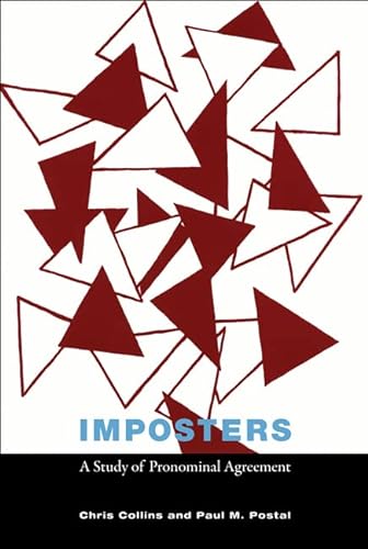 Imagen de archivo de Imposters: A Study of Pronominal Agreement (Mit Press) a la venta por Bellwetherbooks