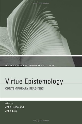 9780262017879: Virtue Epistemology: Contemporary Readings