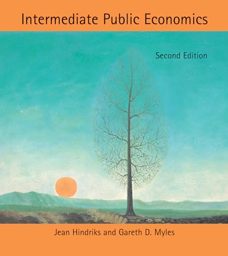 Stock image for Intermediate Public Economics, second edition (Mit Press) for sale by BooksRun