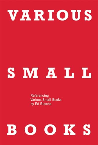 Various Small Books: Referencing Various Small Books by Ed Ruscha