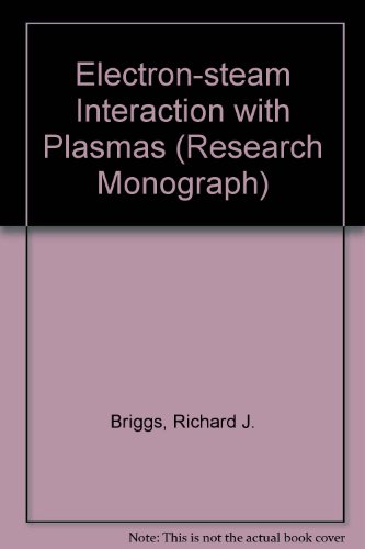Imagen de archivo de Electron-Stream Interaction with Plasmas a la venta por Best and Fastest Books