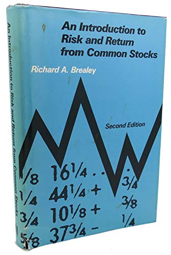 9780262021876: Brealey: Introduction to Risk & Return from Comm on Stocks 2ed (Cloth)