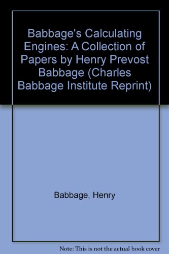 Beispielbild fr Babbages Calulating Machines. Volume 2 zum Verkauf von NEPO UG