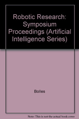 Stock image for Robotics Research: The Fourth International Symposium (Artificial Intelligence) for sale by Mispah books