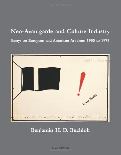 9780262024549: Neo Avantgarde and Culture Industry: Essays on European and American Art from 1955 to 1975