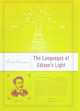 9780262024563: The Languages of Edison's Light (Inside Technology)