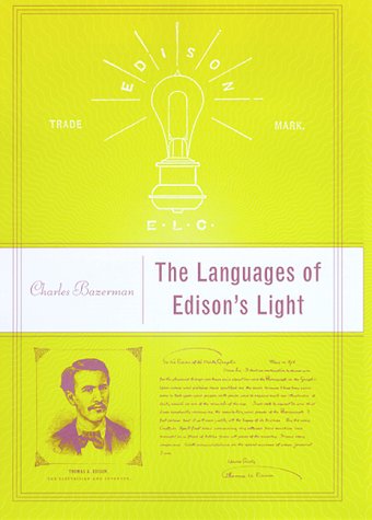 Stock image for The Languages of Edison's Light for sale by Better World Books