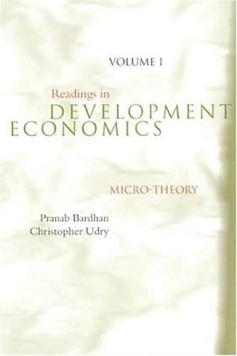 9780262024846: Readings in Development Microeconomics: Micro-Theory: 1