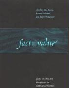 Stock image for Fact and Value: Essays on Ethics and Metaphysics for Judith Jarvis Thomson for sale by Smith Family Bookstore Downtown