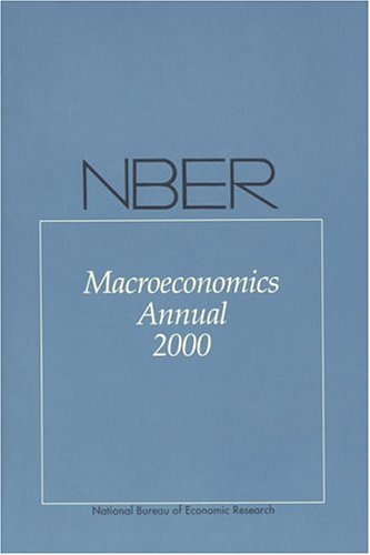 Imagen de archivo de NBER Macroeconomics Annual 2000 a la venta por Academybookshop