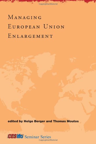 Beispielbild fr Managing European Union Enlargement zum Verkauf von Better World Books