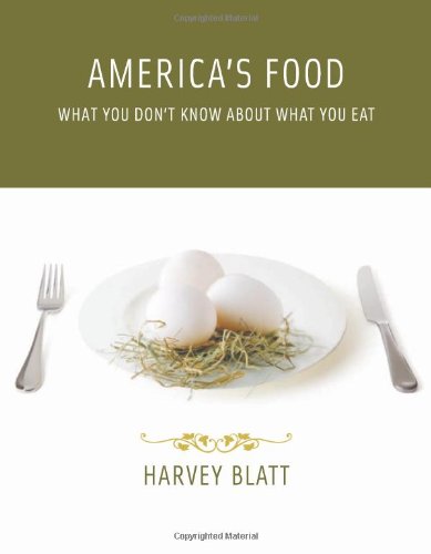Beispielbild fr America's Food : What You Don't Know about What You Eat zum Verkauf von Better World Books