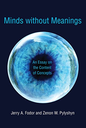 Stock image for Minds without Meanings: An Essay on the Content of Concepts (MIT Press) for sale by Richard J Barbrick