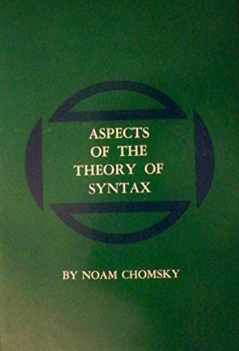 9780262030113: Aspects of the Theory of Syntax
