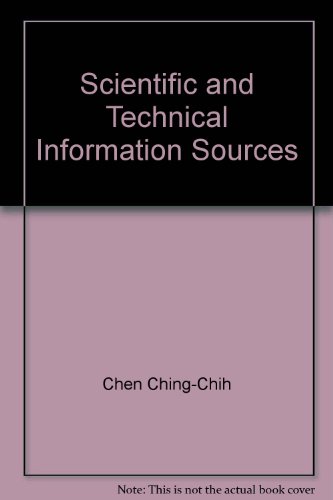Beispielbild fr Scientific and Technical Information Sources zum Verkauf von RW Books